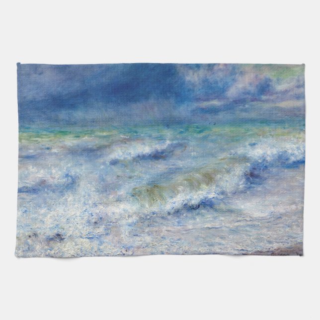 Paño De Cocina Pierre-Auguste Renoir - Seascape (Horizontal)