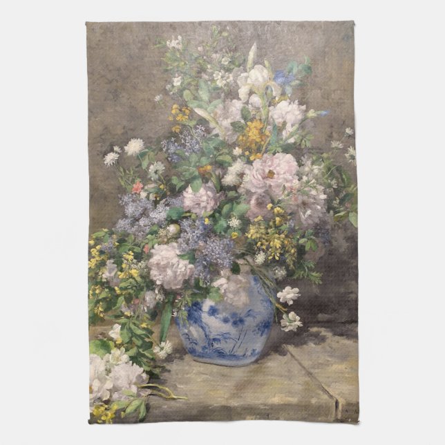 Paño De Cocina Pierre-Auguste Renoir Spring Bouquet (Vertical)