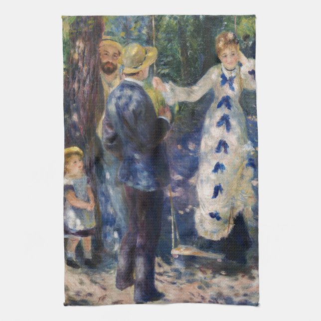 Paño De Cocina Pierre-Auguste Renoir - The Swing (Vertical)