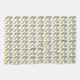 Paño De Cocina Pies de bebé