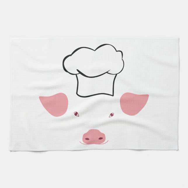 Paño De Cocina Pig Chef (Horizontal)