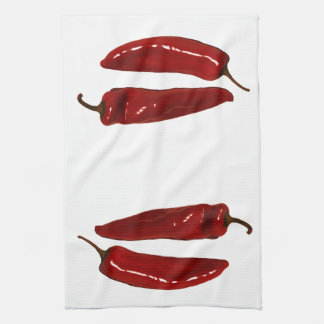 Paño De Cocina pimientas rojas