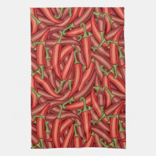 Paño De Cocina Pimientos de chile