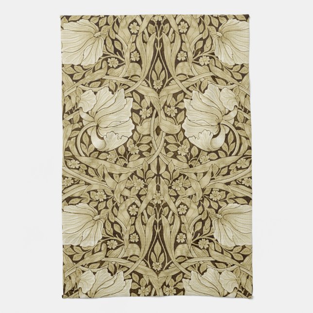 Paño De Cocina Pimpernel Gold, William Morris (Vertical)
