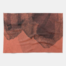 Pincel de pintura abstracta amarillo rojo arte dig