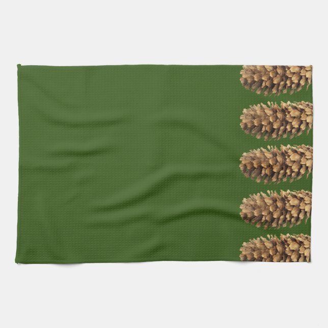 Paño De Cocina Pinecones grandes (Horizontal)