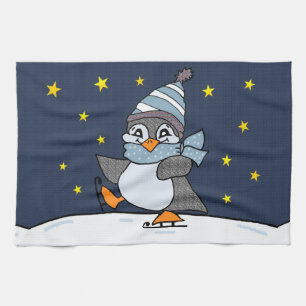 Paño De Cocina Pingüino