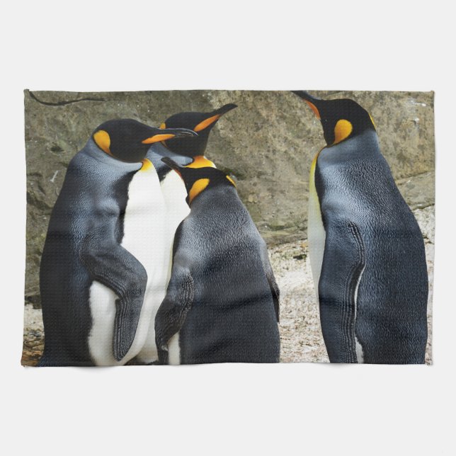 Paño De Cocina Pingüino Rey (Horizontal)