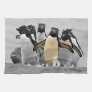 Paño De Cocina Pingüinos de Rockhopper