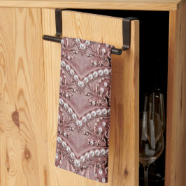 Paño De Cocina Pink Flower Kitchen Towel