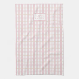 Paño De Cocina Pink Mix Plaid