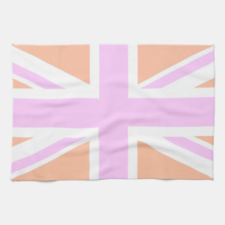 Paño De Cocina Pink & Naranja Bandera del Reino Unido / Union Jac