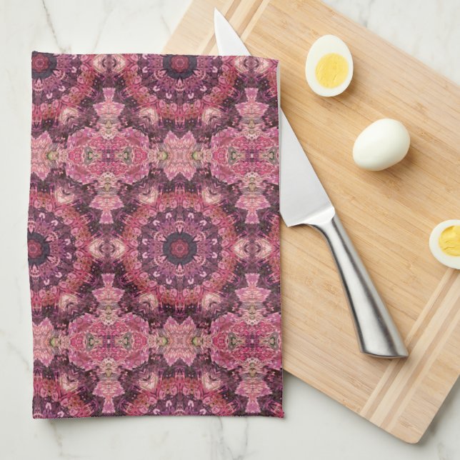 Paño De Cocina Pink Quilt (Doblado Cuarto)