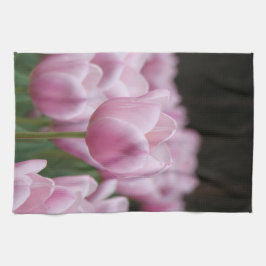 Paño De Cocina Pink tulip tea towel