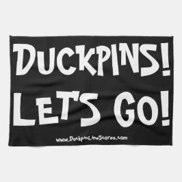 PAÑO DE COCINA ¡PINOS DE PATO! ¡VAMOS!TOALLA