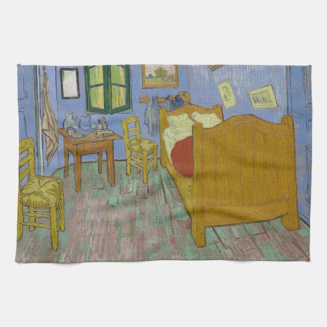 Paño De Cocina Pintura de dormitorio Vincent Van Gogh (Horizontal)