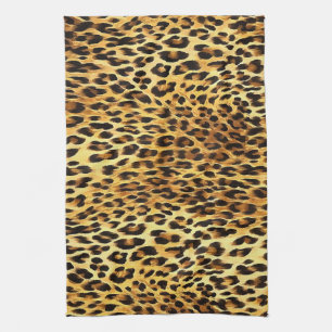 Paño De Cocina Pintura de patrón de camuflaje de puntos leopardo