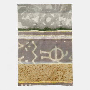 Paño De Cocina Pintura de patrón tribal contemporáneo