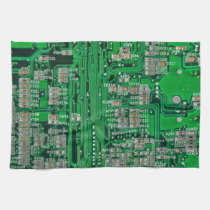 Paño De Cocina Pintura de placa de circuito