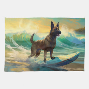 Paño De Cocina Pintura de surf de Malinoi en Bélgica