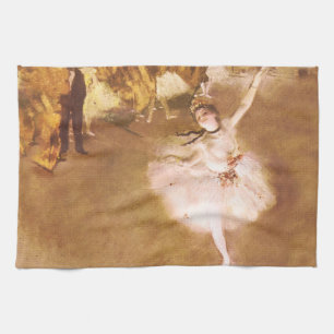 Paño De Cocina Pintura estelar de bailarina de ballet Degas