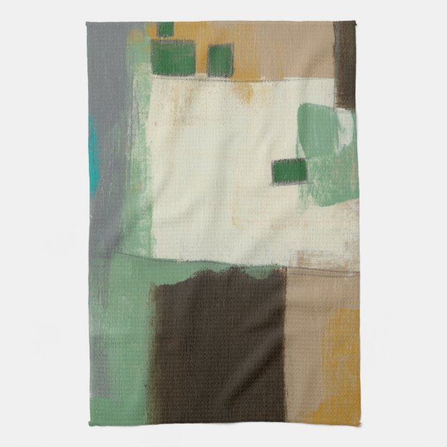 Paño De Cocina Pintura expresionista con pincel fuerte (Vertical)