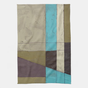 Paño De Cocina Pintura Minimalista contemporánea con un color pro