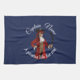 Paño De Cocina Pirata Fiesta de Nautical Blue Boy
