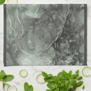 Paño De Cocina Piratas antiguos, capitán Goldsack por Howard Pyle