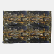 PITTSBURGH SKYLINE COCINA TOWEL TERRIBLE