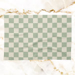 Paño De Cocina Pizarra verde y blanco desactivado<br><div class="desc">Pizarra verde y blanco desactivado</div>