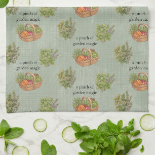 Paño De Cocina Pizca de hierba de magia de jardín 
