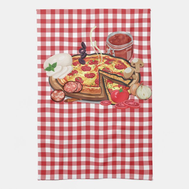 Paño De Cocina Pizza (Vertical)