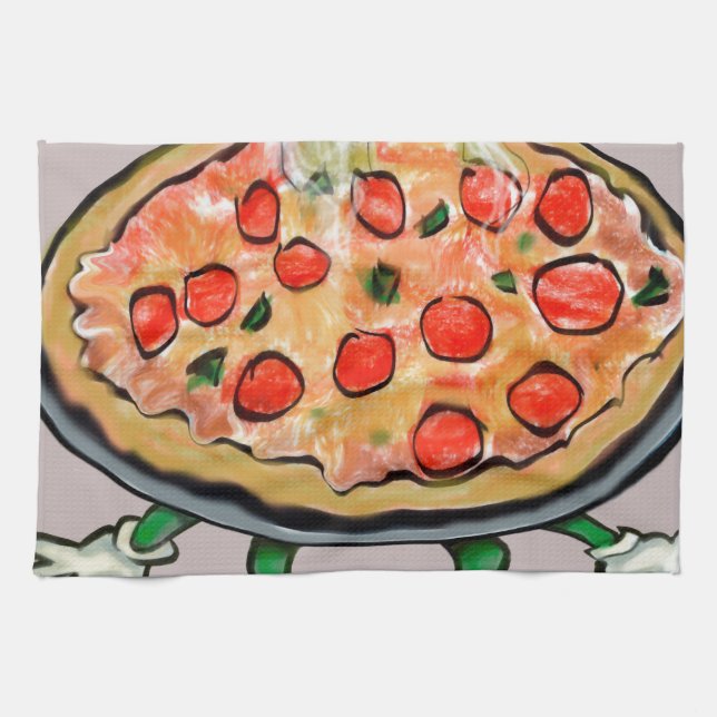 Paño De Cocina Pizza (Horizontal)