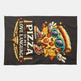 Paño De Cocina Pizza Is My Love Funny Pizza Lover Gift 