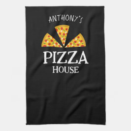 Paño De Cocina pizzería con nombre propio de cocina italiana