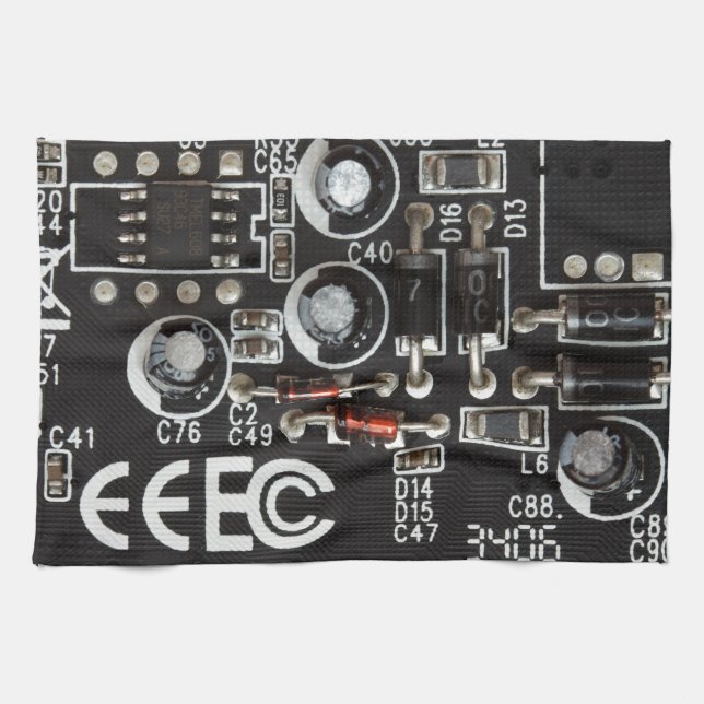 Paño De Cocina Placa de circuito (Horizontal)