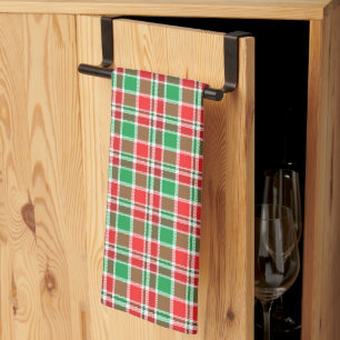 Paño De Cocina Plaid de Fiesta