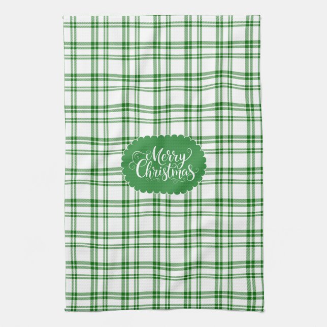 Paño De Cocina Plaid de Fiesta (Vertical)