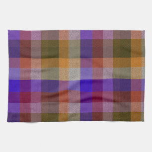 Paño De Cocina Plaid Decorativo