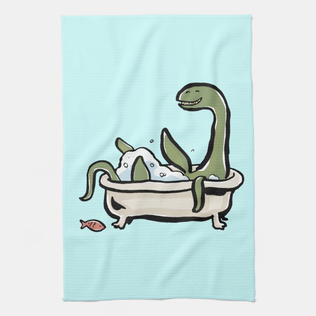 Paño De Cocina plaisiriosaurus (Vertical)