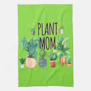 Paño De Cocina Planta Mamá -Jardinería, Regalo De Plantador Para 