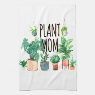 Paño De Cocina Planta Mamá -Jardinería, Regalo De Plantador Para 