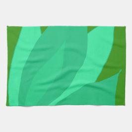 Paño De Cocina Planta Verde