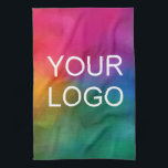 Paño De Cocina Plantilla elegante para el logotipo de la mejor em<br><div class="desc">Personalizado Subir La Moderna Toalla De Cocina Elegante Del Logotipo De La Mejor Compañía De Negocios.</div>