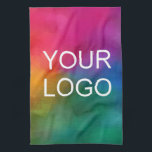 Paño De Cocina Plantilla elegante para el logotipo de la mejor em<br><div class="desc">Personalizado Subir La Moderna Toalla De Cocina Elegante Del Logotipo De La Mejor Compañía De Negocios.</div>