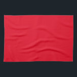 Paño De Cocina Plantilla en blanco personalizado Elegante Rojo Cr<br><div class="desc">Crea tu propio envío de Personalizado Añade tu Monograma Foto inicial o logotipo Nombre de texto Elegante Cocina y Comedor Moderno / Ropa de mesa y cocina / Plantilla en blanco Toalla de cocina de color sólido rojo.</div>