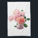 Paño De Cocina Plantilla floral moderna de rosas rojas rosadas ro<br><div class="desc">Moderna Toalla De Cocina De Estilo Roses Roses Rojos Rosa Y Floral.</div>