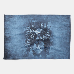Paño De Cocina Plaster de uvas azules vintage