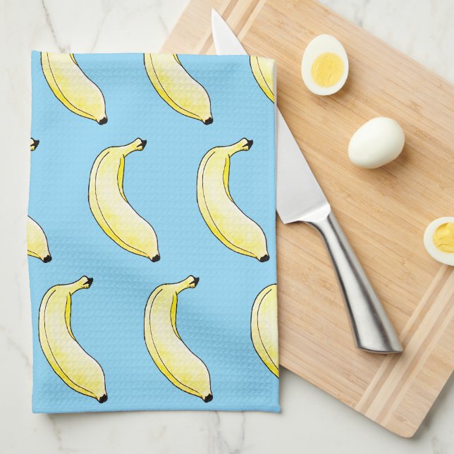Paño De Cocina plátano acuático (Doblado Cuarto)